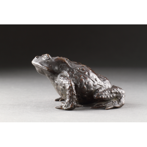 Fine Renaissance Bronze Model of a Toad